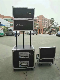  Professional Audio Sound System Music Equipment with Flight Case Cabinet