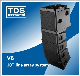 V8 10inch Three-Way Line Array Speaker for Live Performance Nightclubs Bars