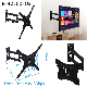 Full Motion TV Rack Flat Panel Telescopic Fixed TV Wall Mount Hidden Swivel TV Holder Tilt TV Mount