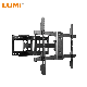 Wholesale OEM ODM Heavy-Duty Steel Tilt Swivel TV Bracket VESA 600x400 Full Motion Wall Mount with Articulating Arms for 37"-80" LED LCD OLED Smart Flat Screen