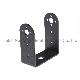 Custom Aluminum TV Wall Bottom Heavy Duty Shelf Bracket