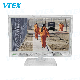 Hot Sale Prison Jail Cell 18.5 Inch Transparent Case TV Portable Mini LCD LED TV Clear Television