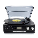 45 Rpm SD USB Vinyl Turntable Phonograph Player Stereo Cassette Tape Player