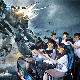 Electric Attractive 7D Interactive Cinema with Guns