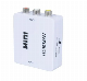 High Quality Mini HDMI to AV RCA Converter HD HDMI2AV Audio Video Converter