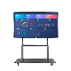  China High Tech Television 75 Inch Interactive Panel Touchable Smart 4K TV Whiteboard for Office School