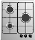 Stainless Steel Three Burner Built in Gas Hob