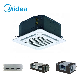 Midea 1200cfm Fcu 4-Way Cassette 50 (60) Hz Stylish Panel Competitive Price Ceiling Water Chiller Fan Coil Unit Manufacturers