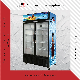 1080L Glass Door Showcase / Double Doors Showcase Refrigerator