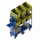  Warehouse U Boat Logistic Hand Trolley Cart