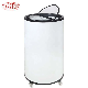  Portable Can Shape Deep Freezers Round Can Freezer Portable Beverage Cooler with Wheels