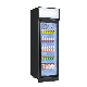 Glass Door Vertical Cooler Showcase for Mini Market