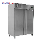  Industrial Commercial Hotel Double Doors Fridge 2 Door Vertical Upright Refrigerator Chiller Deep Freezer Chiller Price