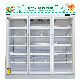 Supermarket Store Keep Fruit Milk Fresh Upright Display Freezer Commercial Beverage Cooler