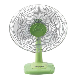 Green Color High Quality Departable Desk Fan