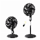  Fan Manufacturing Air Cooling Black 18 Inch 85W 2 in 1 Stand Fan