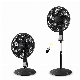 Fan Manufacturing Air Cooling Black 18 Inch 85W 2 in 1 Stand Fan