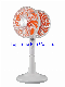 2X40watts 360 Degree Oscillating Pedestal Fan with Double Heads