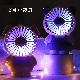 Mini USB Fans with Light Rechargeable Handheld Fan Summer Choice