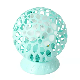  Portable LED Light Fan Pierced Ball Shape Fan
