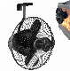 4 Blades Wood Burning Eco Friendly Stove Fan Hang on Windows