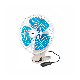 6" Full Safety Metal Guard Oscillating Mini Car Fan