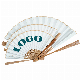 Personalized Folding Hand Fan Promotional Gift Giveaway Custom Chinese Paper Hand Fan