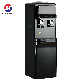 Korean Design Floorstanding Pure Black Hot and Cold Water Cooler Dispenser