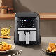 Kitchen Appliances 5.8L 7L 1800W Digital Air Fryer Single Pot Basket Stainless Steel Touch Screen Plastic