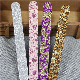 Custom Hot Sale New Style Nail Tool Polished Strip Glitter Nail File NF7134