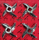  #12#22#32 Commercial Meat Grinder Salvador Mincer Knives Hub Plates Blades Disc Parts