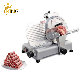 10 Inch Semi-Automatic Frozen Meat Slicer Frozen Meat Cutter Electric Home Sausage Stuffer Meat Mincer Food Processor for Household Kitchen