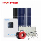 Htonetech 5kw off Grid Hybrid Solar Wind Power System China 5kwh 10kwh Heating 5kw Home Use Solar Power System with Reasonable Price 6kw Hybrid Solar Inverter