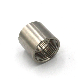  Hot Sell Stainless Steel 304 316 Pipe Nipple Thread NPT Bsp Coupling for Water Oil Gas