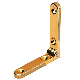 Solid Brass Side Rail Hinges Brass Hinge 90 Degree