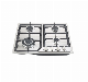 Four Burners Ss Panel Built-in Gas Stove