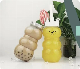  500ml Plastic Milk Tea Soy Milk Coffee Juice Drink Pet Snowman Bottle