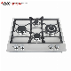 Luxury Four Burner Glass Top Built-in Gas Stove Cooktop