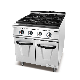  4 Burner Gas Stove Range Commercial Gas Cooker