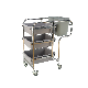 Kitchen Dinner Collector Cart Kitchen Garbage Collector Cart for Hotel and Restaurant