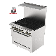 High quality 4 Burner Kitchen Equipment Gas Cooking Range with ETL