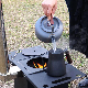  Outdoor Portable Tent Camping Wood Burning Stove Wood Cook Stoves Heating Burner Stove with Pipe for Tent Cooking
