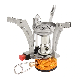 Camping Portable Mini Backpacker Gas Stove with Adjustable Fire Design