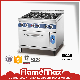 6-Burner Commercial Cooking Equipment Gas Cooking Range with Oven Cooking Gas Stove (HGR-76G) manufacturer