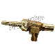 Customized Gas Cooker Burner Parts-Single Spray Brass Gas Control Valve