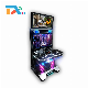 Colorful Park Arcade Video Fighting Coin Push Game Machine for Children