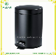  Stainless Steel Pedal Waste Bin Black Color 5L 8L 12L