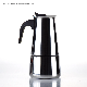 D Ecocoffee 9 Cups Stove Top Stainless Steel Moka Pot Coffee Maker