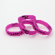  Promotional Personalized Custom Logo Rubber Silicone Wristband