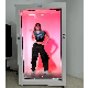 21.5"32"43"49"55"65"86 Indoor See Through LCD Advertising Product Counter Transparent 3D Cabinet Indoor LED Screen